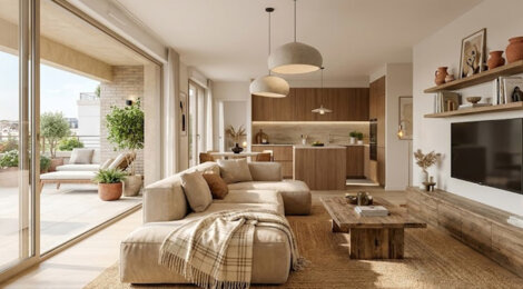 Programme immobilier neuf LES TERRASSES DU PARC - Évry-Courcouronnes cadre urbain proche université et transports (91000) - Référence : 17408