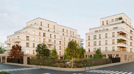 Programme immobilier neuf LES TERRASSES DU PARC - Évry-Courcouronnes cadre urbain proche université et transports (91000) - Référence : 17408