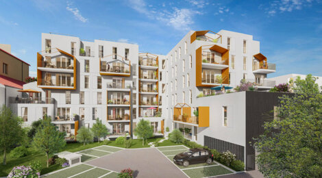 Programme immobilier neuf DESIGN - Evry-Courcouronnes : logements neufs lumineux et sécurisés près des commerces (91000) - Référence : 14861