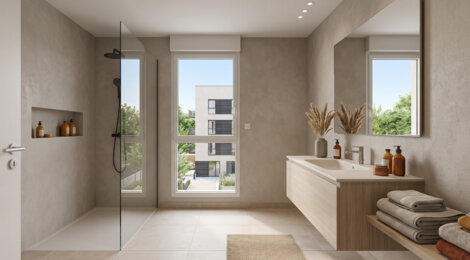 Programme immobilier neuf DESIGN - Evry-Courcouronnes : logements neufs lumineux et sécurisés près des commerces (91000) - Référence : 14861