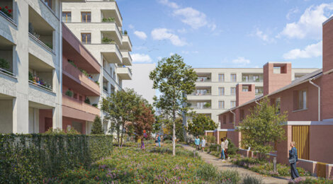Programme immobilier neuf Vivo - Évry-Courcouronnes proche  à pied du RER D (91000) - Référence : 16509