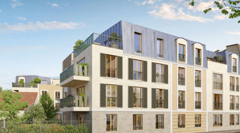 Programme immobilier neuf Cœur Royal - Fontainebleau adresse patrimoniale avec jardin intérieur (77300) - Référence : 17239