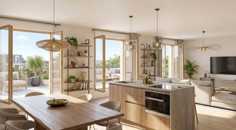Programme immobilier neuf Cœur Royal - Fontainebleau adresse patrimoniale avec jardin intérieur (77300) - Référence : 17239