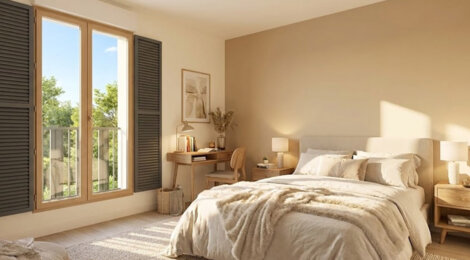 Programme immobilier neuf Cœur Royal - Fontainebleau adresse patrimoniale avec jardin intérieur (77300) - Référence : 17239