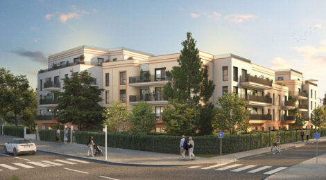 Programme immobilier neuf HESTIA - Fontainebleau cadre résidentiel à 6 min du château (77300) - Référence : 18529