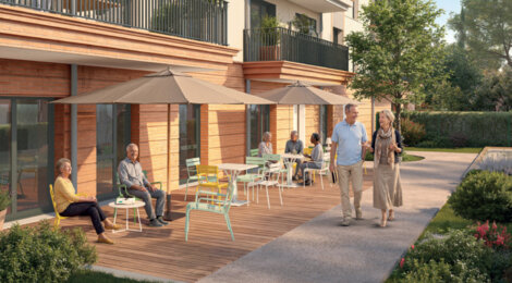 Programme immobilier neuf SERENLY FONTAINEBLEAU - Fontainebleau résidence seniors dans un quartier résidentiel (77300) - Référence : 18579