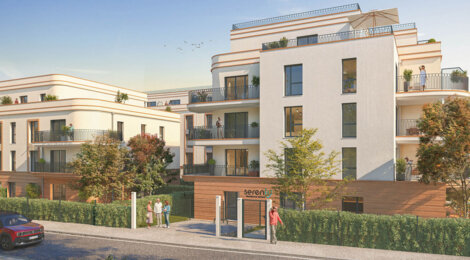 Programme immobilier neuf SERENLY FONTAINEBLEAU - Fontainebleau résidence seniors dans un quartier résidentiel (77300) - Référence : 18579