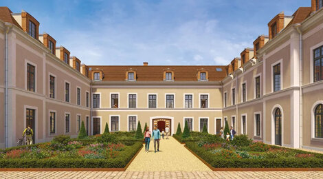 Programme immobilier neuf ATHENAIS - Fontainebleau : Résidence studio–T5 avec cadre historique et confort optimisé proche des commodités (77300) - Référence : 14357