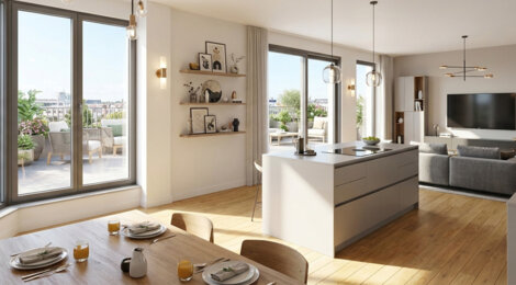 Programme immobilier neuf Villa Caterina - Fontenay-aux-Roses commerces et tramway T6 à pied (92260) - Référence : 18581