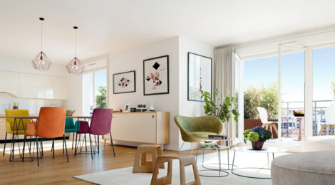 Programme immobilier neuf Villa Vendôme - Fontenay-le-Fleury cadre de vie nature avec accès rapide Paris (78330) - Référence : 17043