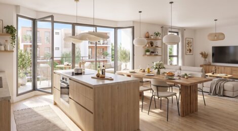 Programme immobilier neuf VILLA ROSELIA (94) - Fontenay-sous-Bois logements du studio au 4 pièces aux portes de Paris (94120) - Référence : 17791