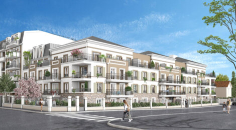 Programme immobilier neuf L'unique - Franconville : Résidence studio–T4 avec cadre contemporain et confort optimisé proche des transports (95130) - Référence : 5869