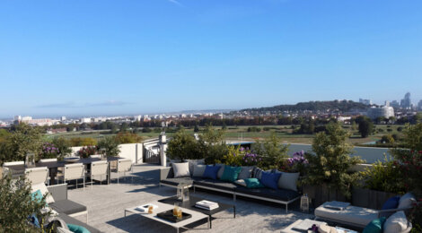 Programme immobilier neuf Les Terrasses de L'Hippodrome - Garches : logements neufs lumineux et sécurisés avec vue sur Saint-Cloud (92380) - Référence : 14963