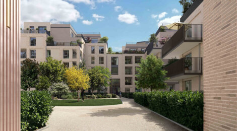 Programme immobilier neuf Les Terrasses de L'Hippodrome - Garches : logements neufs lumineux et sécurisés avec vue sur Saint-Cloud (92380) - Référence : 14963