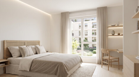 Programme immobilier neuf Les Terrasses de L'Hippodrome - Garches : logements neufs lumineux et sécurisés avec vue sur Saint-Cloud (92380) - Référence : 14963