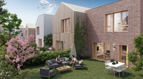 Programme immobilier neuf Canopée - Gargenville : Résidence T2–T5 avec cadre écologique et confort optimisé proche des transports (78440) - Référence : 14643