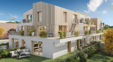 Programme immobilier neuf Canopée - Gargenville : Résidence T2–T5 avec cadre écologique et confort optimisé proche des transports (78440) - Référence : 14643