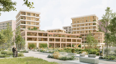 Programme immobilier neuf Coeur des Agnettes - Gennevilliers cadre paysager proche La Défense et Paris (92230) - Référence : 17651