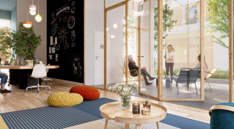 Programme immobilier neuf Coeur des Agnettes - Gennevilliers cadre paysager proche La Défense et Paris (92230) - Référence : 17651