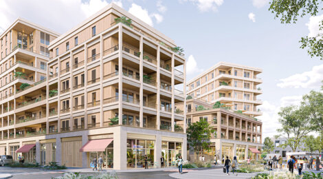 Programme immobilier neuf Rooj - Cœur des Agnettes - Gennevilliers logements du studio au 5 pièces près de Paris (92230) - Référence : 17926