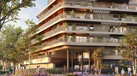 Programme immobilier neuf Serene A - Gennevilliers métro ligne 13 à 5 min à pied (92230) - Référence : 18347