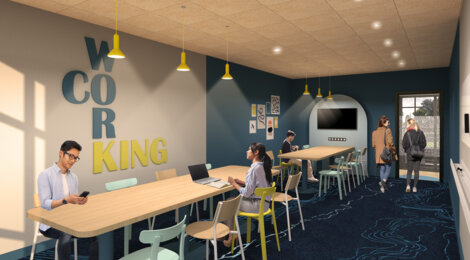 Programme immobilier neuf RESIDENCE UPSILON - Gif-sur-Yvette : logements co-living neufs sécurisés et verdoyants proche des transports (91190) - Référence : 7872