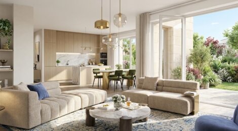 Programme immobilier neuf LES TERRASSES DE LA BIEVRE - Igny près centre et transports RER (94250) - Référence : 13002