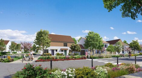 Programme immobilier neuf Villas d'Isles - Isles-lès-Villenoy : logements neufs 4 et 5 pièces proches de Chessy Marne-la-Vallée (77450) - Référence : 16020
