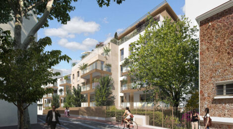 Programme immobilier neuf Les Allées Hoche - Issy-les-Moulineaux centre-ville proche du métro 12 (92130) - Référence : 16412