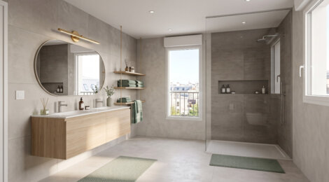 Programme immobilier neuf NUANCES - Issy-les-Moulineaux : logements neufs sécurisés et verdoyants proche des transports (92130) - Référence : 16935