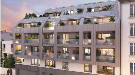 Programme immobilier neuf 29 HOCHE - Issy-les-Moulineaux : logements neufs sécurisés et verdoyants proche du Métro (92130) - Référence : 14897