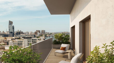 Programme immobilier neuf Ivry Confluences 2 - Ivry-sur-Seine à proximité des rives de la Seine et du RER C (94200) - Référence : 16754