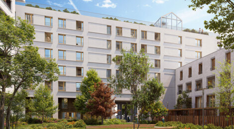 Programme immobilier neuf Ivry Confluences 2 - Ivry-sur-Seine à proximité des rives de la Seine et du RER C (94200) - Référence : 16754