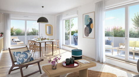 Programme immobilier neuf AVENUE DE L'INDUSTRIE - Ivry-sur-Seine : logements neufs écoresponsables et lumineux en bords de Seine (94200) - Référence : 18022