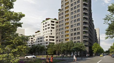 Programme immobilier neuf AVENUE DE L'INDUSTRIE - Ivry-sur-Seine : logements neufs écoresponsables et lumineux en bords de Seine (94200) - Référence : 18022