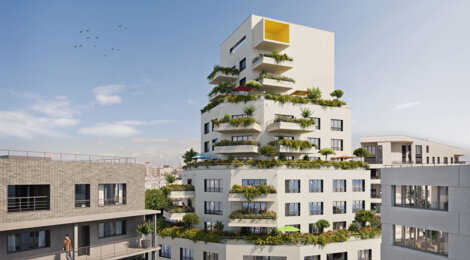 Programme immobilier neuf AVENUE DE L'INDUSTRIE - Ivry-sur-Seine : logements neufs écoresponsables et lumineux en bords de Seine (94200) - Référence : 18022