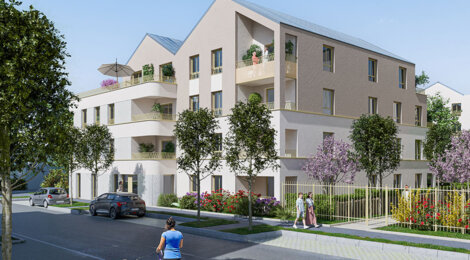 Programme immobilier neuf Agora Initio - Jouy-le-Moutier RER A vers Paris et cadre verdoyant (95280) - Référence : 18367