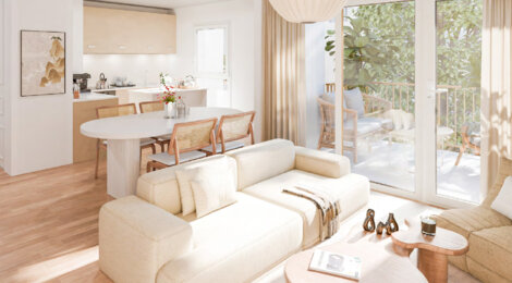 Programme immobilier neuf Agora Initio - Jouy-le-Moutier RER A vers Paris et cadre verdoyant (95280) - Référence : 18367