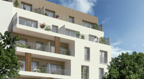 Programme immobilier neuf Villa Deleuze (91) - Juvisy sur Orge cadre urbain proche gare appartements avec extérieur (91260) - Référence : 17194