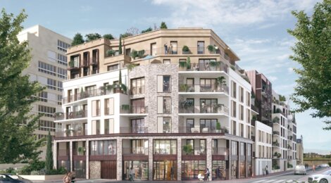 Programme immobilier neuf Renaissance - Juvisy-sur-Orge : résidence neuve en centre-ville, rooftops et normes RE2020 (91260) - Référence : 15631
