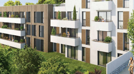 Programme immobilier neuf DOMAINE DE ROSE - Juziers : Résidence T2–T3 avec cadre naturel et confort moderne proche des commodités (78820) - Référence : 4024