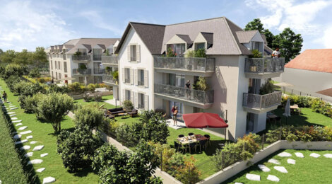 Programme immobilier neuf Les Jardins de l'Haÿ - TR1 LIBRE - L'Hay-les-Roses : logements neufs sécurisés et verdoyants proche des transports (94240) - Référence : 15024