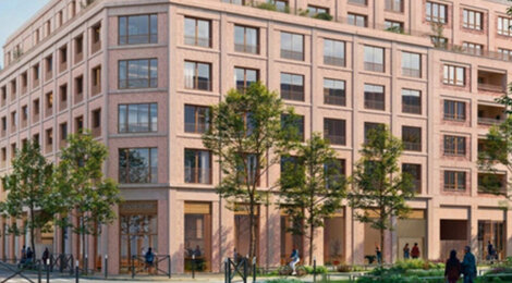 Programme immobilier neuf NODE - La Courneuve logements avec extérieurs à 500 m du RER (93120) - Référence : 17932
