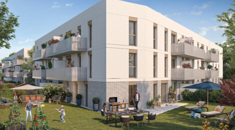 Programme immobilier neuf Cour Nova - La Courneuve non loin du métro 7 et du tramway T1 (93120) - Référence : 16643