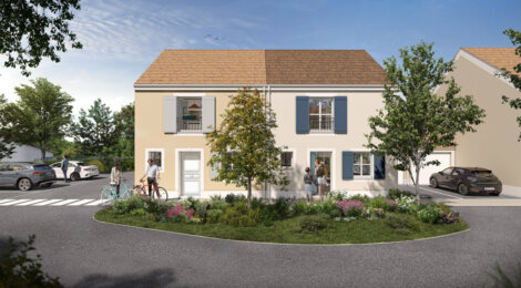 Programme immobilier neuf Domaine du prieuré - La Ferté-Alais à proximité du centre-bourg (91590) - Référence : 8674