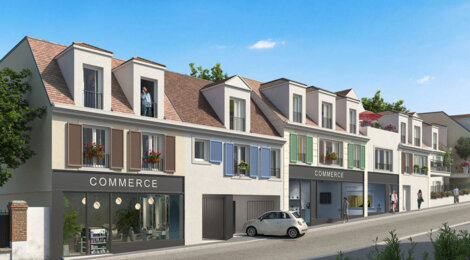 Programme immobilier neuf VILLA DAUBIGNY - La Frette-sur-Seine : Résidence studio–T4 avec cadre résidentiel et confort optimisé proche des transports (95530) - Référence : 14807