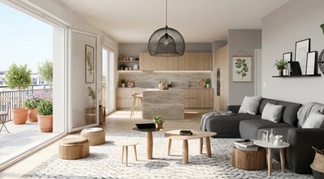 Programme immobilier neuf VILLA CASSINA - La Garenne-Colombes proche de la Mairie (92250) - Référence : 17046