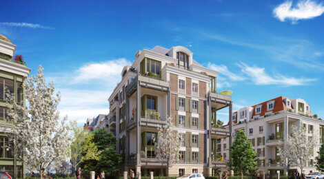 Programme immobilier neuf Village Eiffel 3 - Lot 4 - Le Blanc-Mesnil au sein du quartier de La Molette (93150) - Référence : 16708