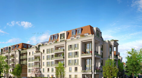 Programme immobilier neuf Esprit 153 - Le Blanc-Mesnil, logements neufs et mobilité douce près du RER B (93150) - Référence : 15957