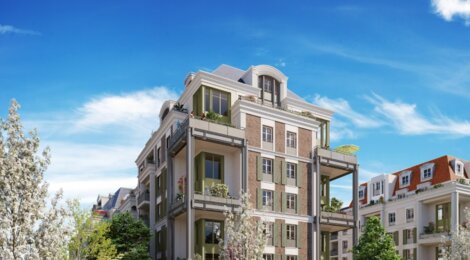 Programme immobilier neuf Village Eiffel 1 - Lot 1-6 - Le Blanc-Mesnil : logements neufs lumineux et sécurisés proche d’un parc de 6,8 hectares (93150) - Référence : 14846